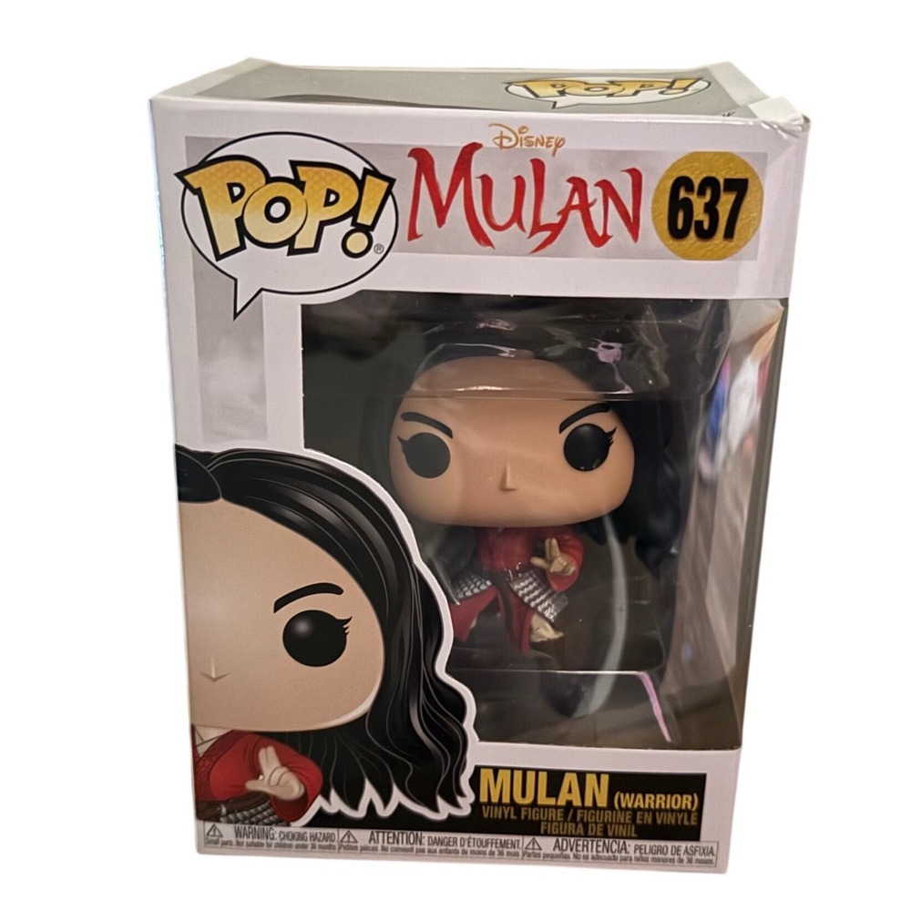 Funko Pop Disney Mulan Warrior 637 Vinyl‎ Figure